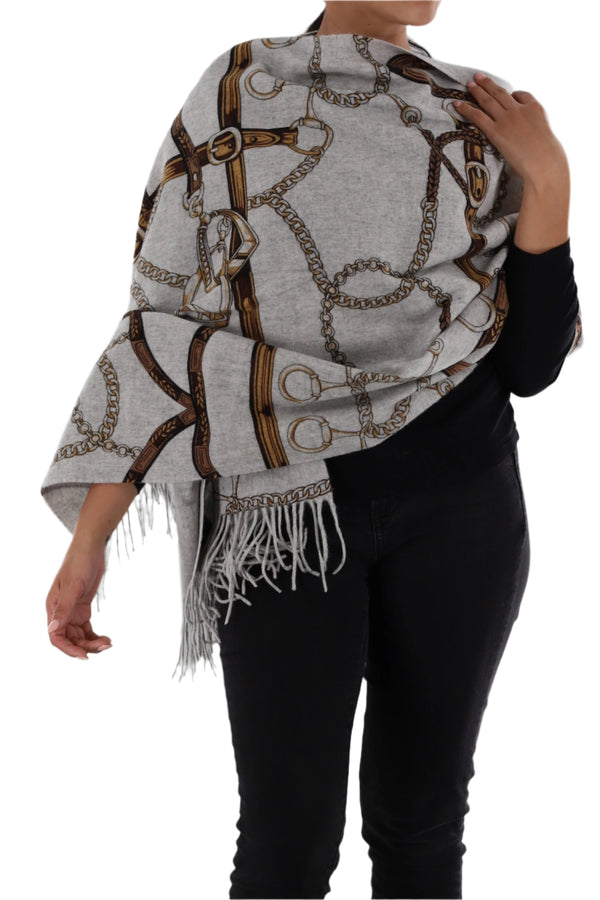 La Fiorentina Equestrian Print Wrap