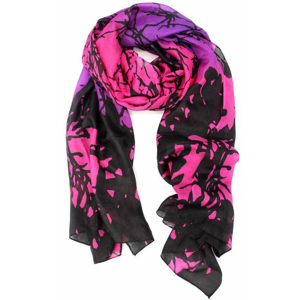 la fiorentina Fantasy Forest Print Scarf