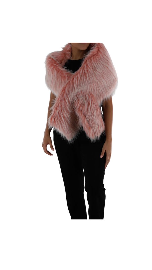 la fiorentina Faux fur wrap la fiorentina Faux fur wrap