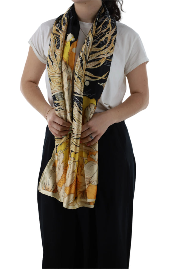 La Fiorentina Floral Print Scarf