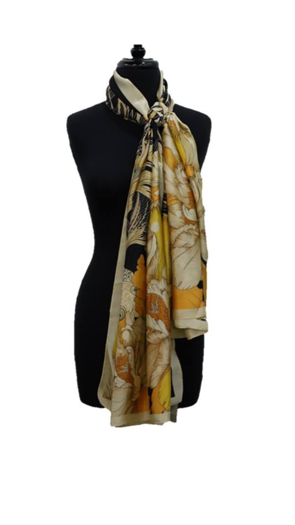 La Fiorentina Floral Print Scarf