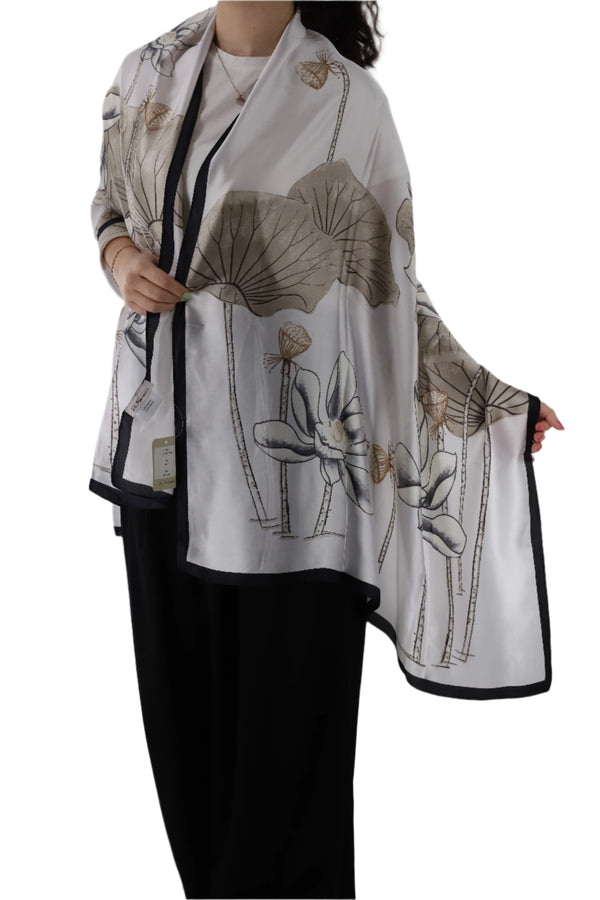 La Fiorentina Floral Scarf