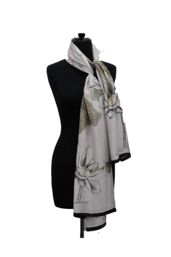 La Fiorentina Floral Scarf