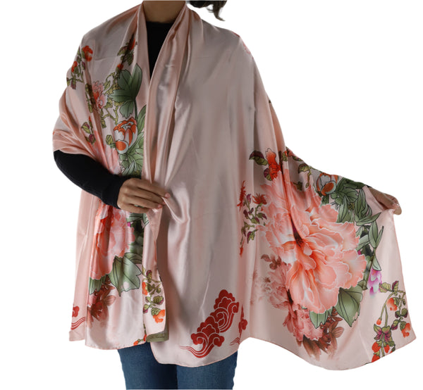 La Fiorentina Floral Scarf