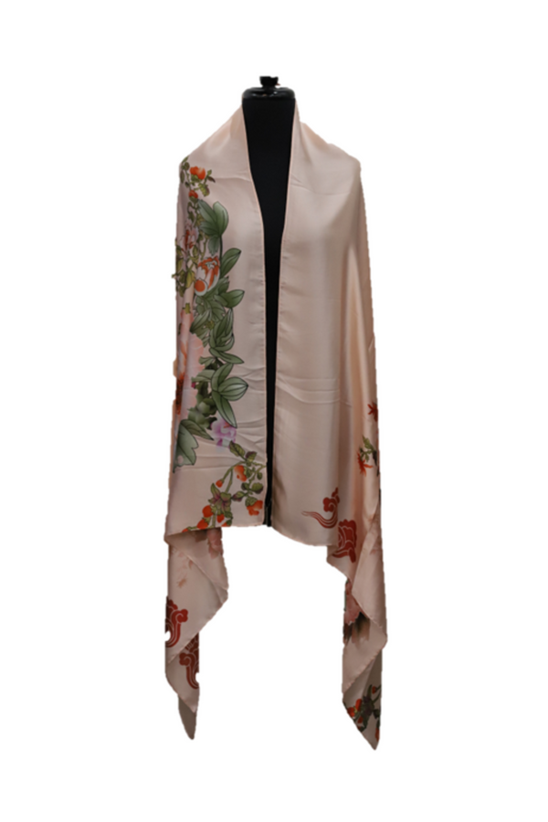 La Fiorentina Floral Scarf