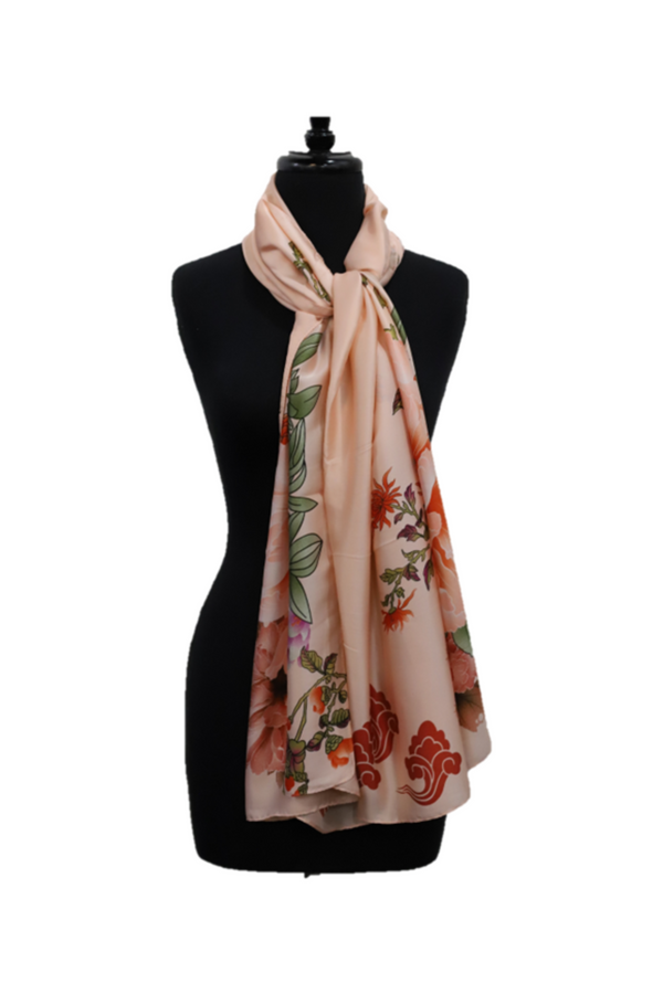 La Fiorentina Floral Scarf