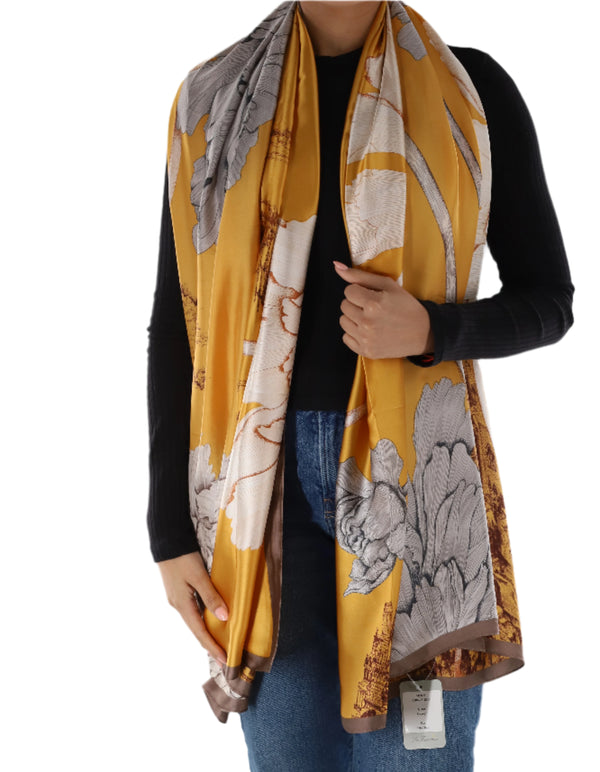 La Fiorentina Floral Scarf