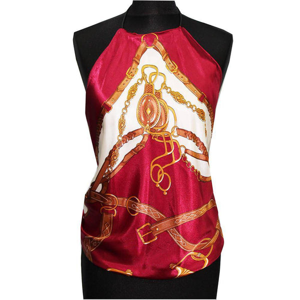 La Fiorentina Halter Top And Scarf