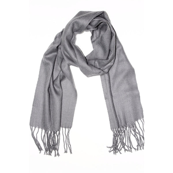 La Fiorentina Lightweight Acrylic Scarf - Grey