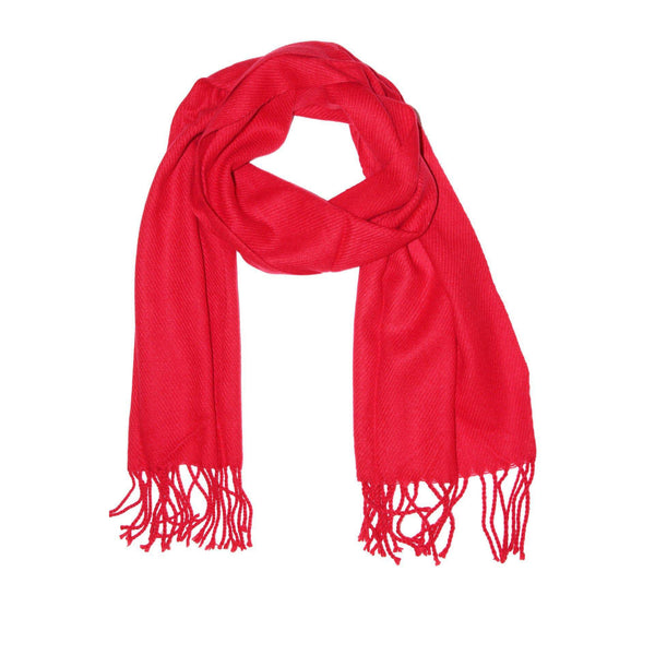 La Fiorentina Lightweight Acrylic Scarf - Red