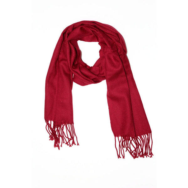 La Fiorentina Lightweight Acrylic Scarf - Wine