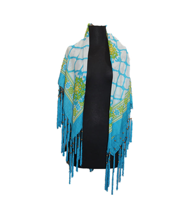 la fiorentina Multi colored scarves - Blue