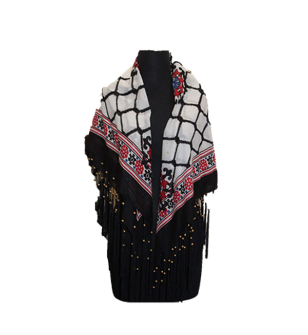 la fiorentina Multi colored scarves - Wine