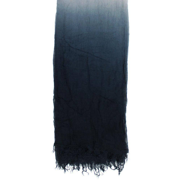 La Fiorentina Ombre Shaded Shawl - Black/Light Grey