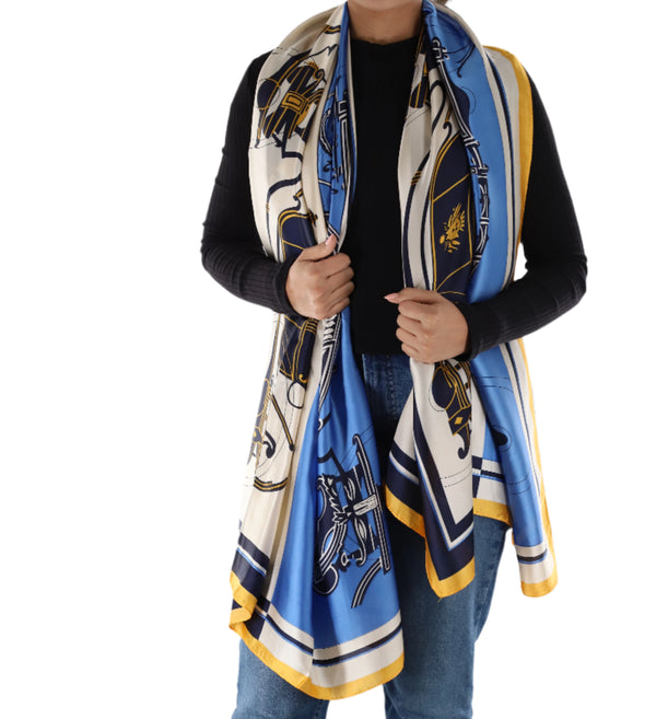 La Fiorentina Patterned Scarf