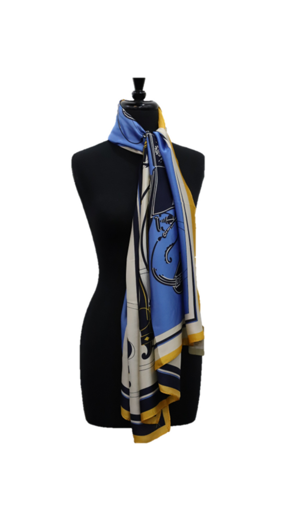 La Fiorentina Patterned Scarf