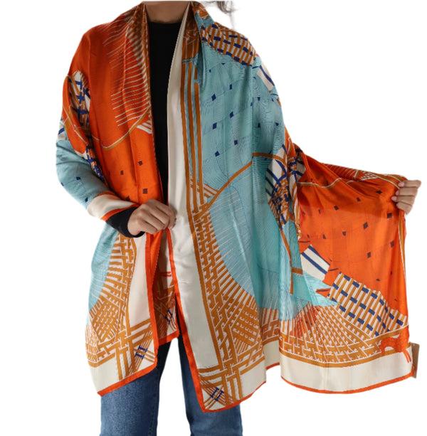 La Fiorentina Patterned Scarf