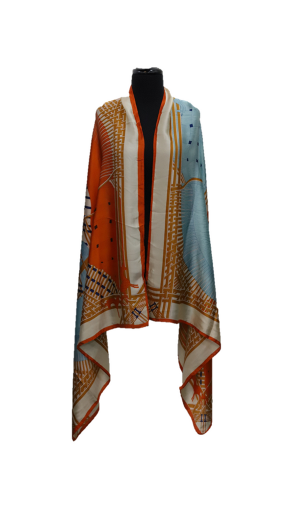 La Fiorentina Patterned Scarf