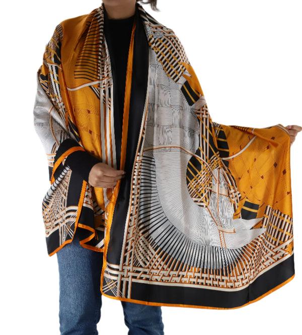 la fiorentina patterned scarf