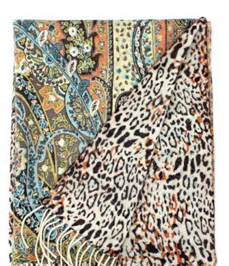 La Fiorentina La Fiorentina | Reversible Wrap - Orange/Brown