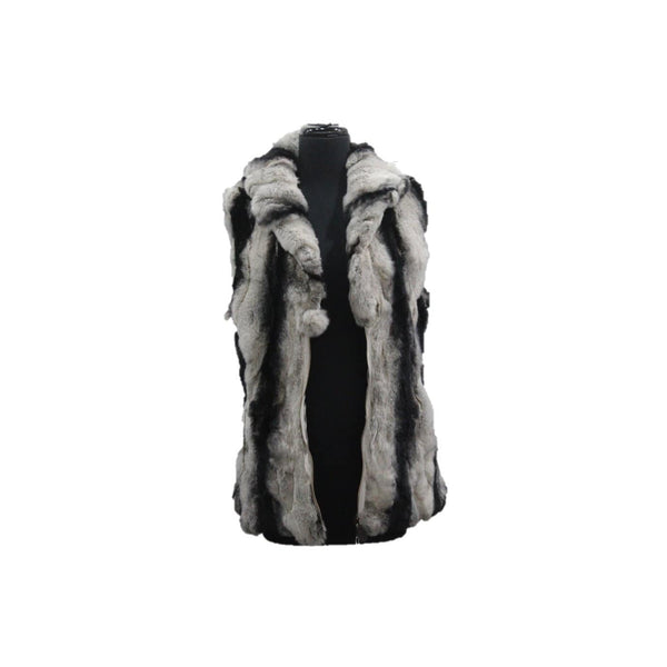 La Fiorentina Rex Rabbit Fur Vest