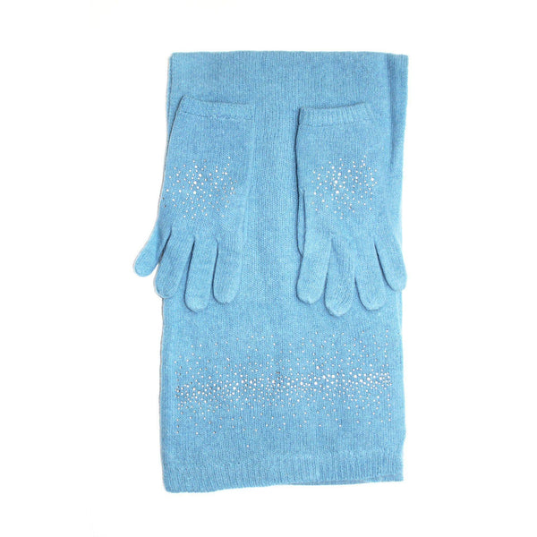 la fiorentina Rhinestone Set - Light Blue