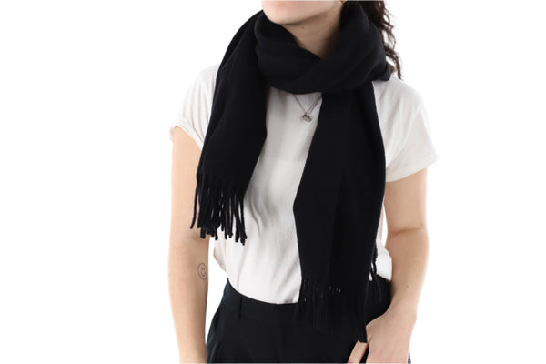 La Fiorentina Scarf With Fringe