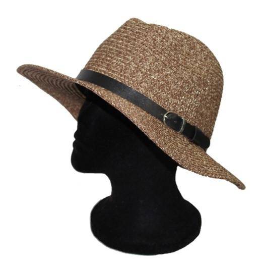 La Fiorentina Straw Hat-Brown