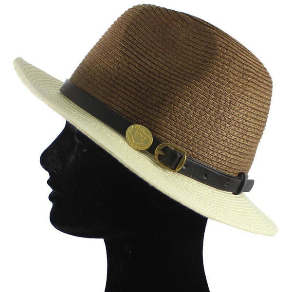 La Fiorentina Straw Hat-Coco Brown