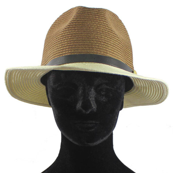 La Fiorentina Straw Hat-Coco Brown