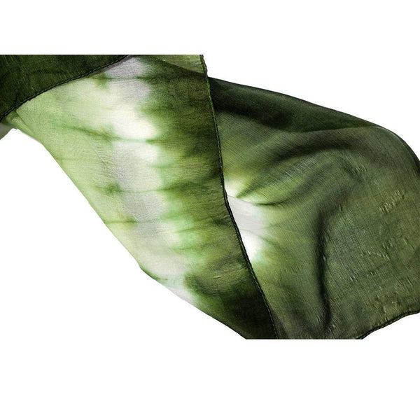 La Fiorentina Tie Dye Scarf- Green