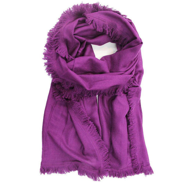 la fiorentina Wool & Cashmere Scarf - Amethyst