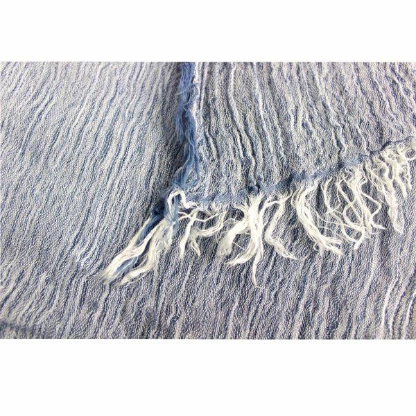 La Fiorentina Woven Scarf- Blue
