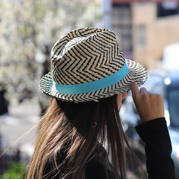 La Fiorentina ZigZag Straw Hat