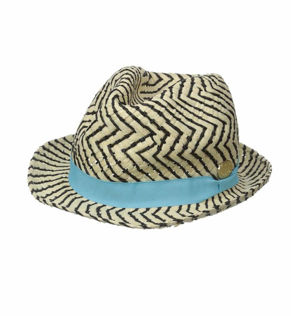 La Fiorentina ZigZag Straw Hat