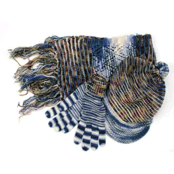 la fiorentina Multicolor Blend 3 Pc Italian Set- Blue