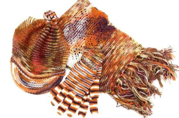 La Fiorentina Multicolor Blend 3 Pc Italian Set - Pumpkin Spice