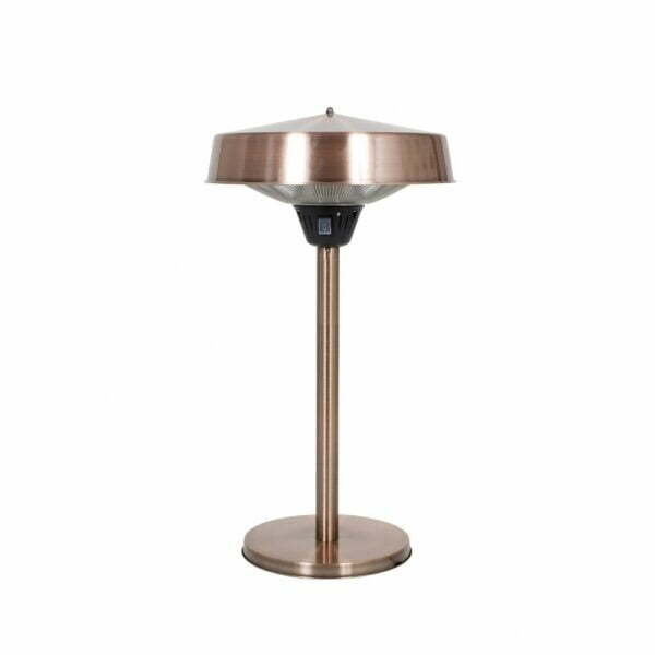 la hacienda Copper Tabletop Halogen Electric Heater