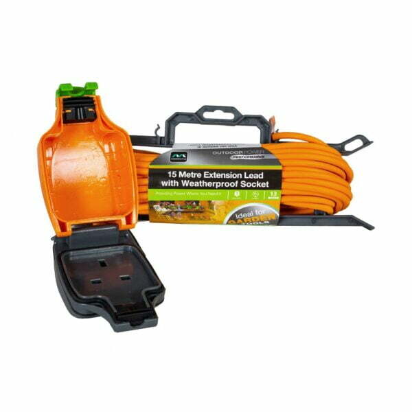 la hacienda 15m Weatherproof Extension Lead