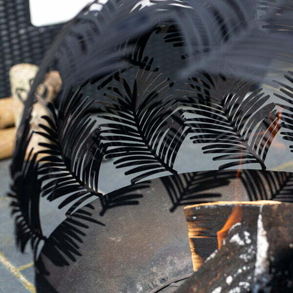 La Hacienda Black Forest Fire Globe