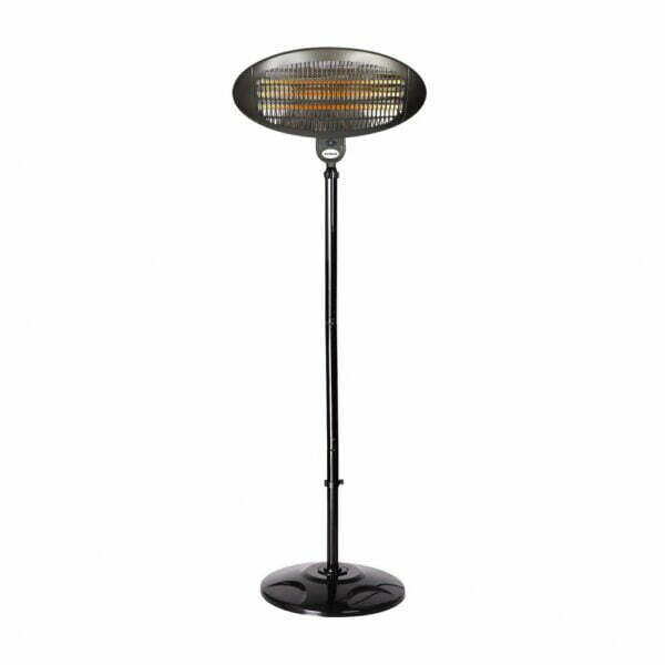 la hacienda Black Quartz Adjustable Heater