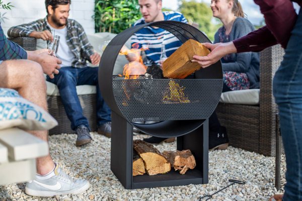 La Hacienda Camacha Perforated Fireplace