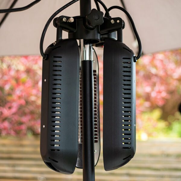 La Hacienda Folding Parasol Heater