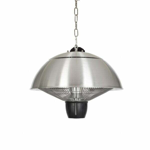 la hacienda Hanging Mushroom Heater Silver