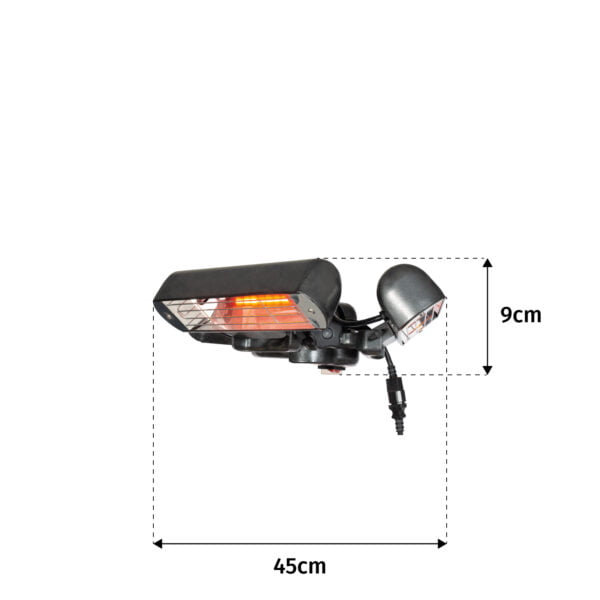 La Hacienda Heatmaster Slimline Electric Heater