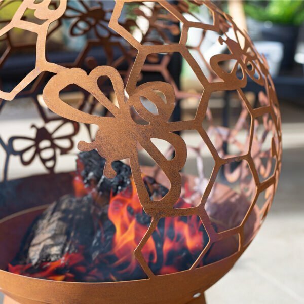 La Hacienda Honey Bee Fire Globe