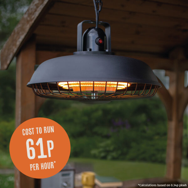 La Hacienda Industrial Hanging Heater