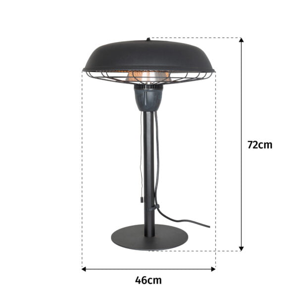 La Hacienda Industrial Table Top Heater