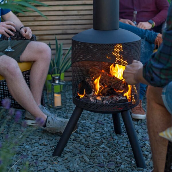 La Hacienda Santana Perforated Fireplace
