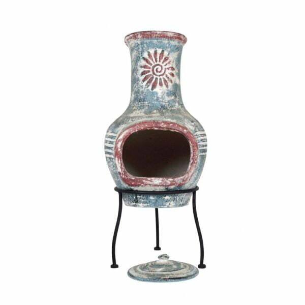la hacienda Swirl Small Chimenea